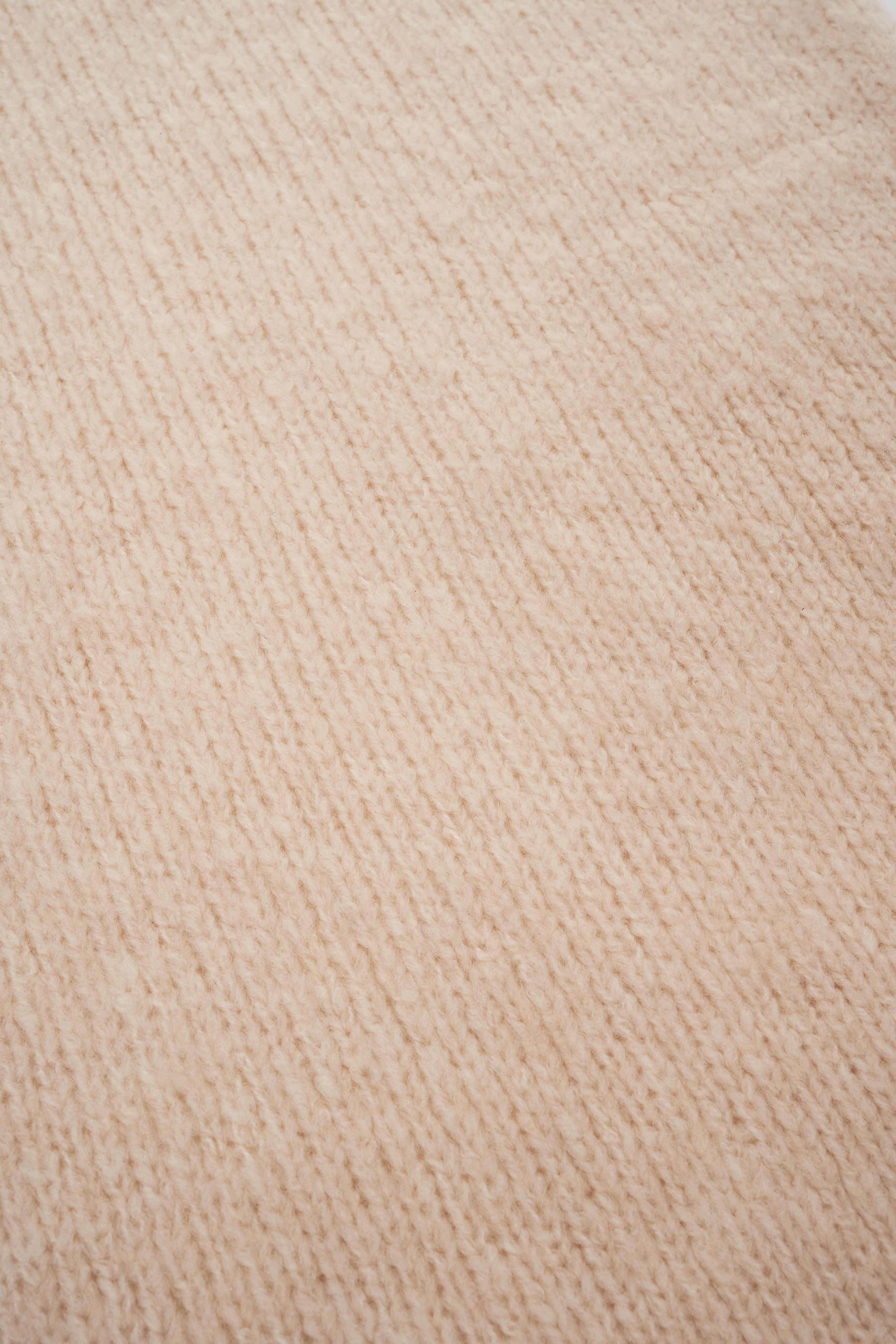 CRUSH Fringed Soft Knit Scarf - 130 x 210 cm