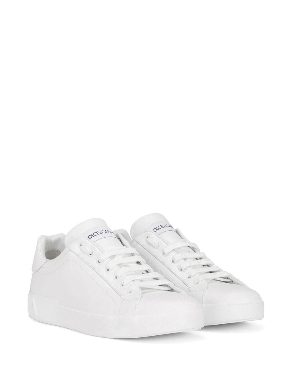 DOLCE & GABBANA Sleek Leather Sneakers for Men