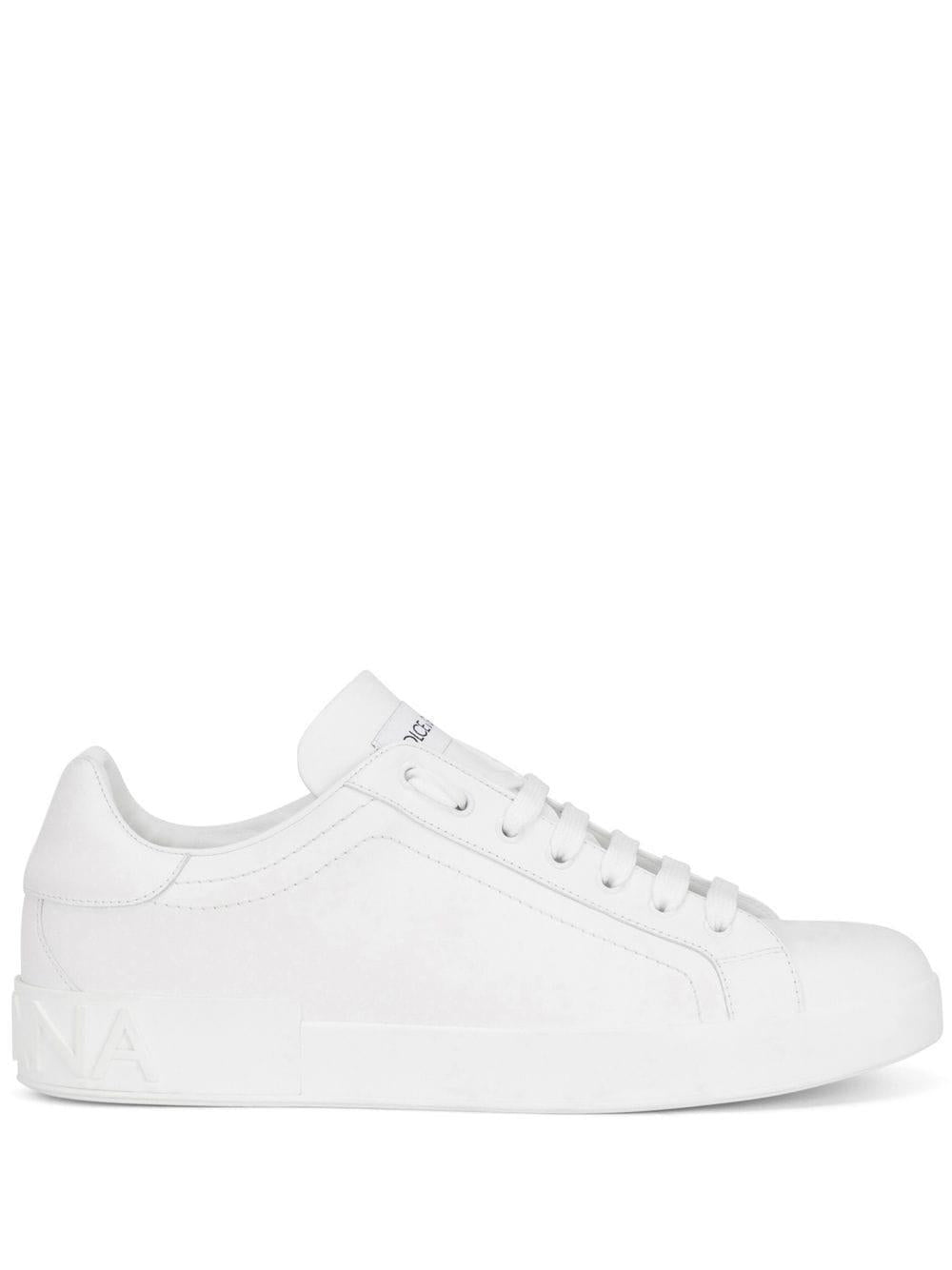 DOLCE & GABBANA Sleek Leather Sneakers for Men