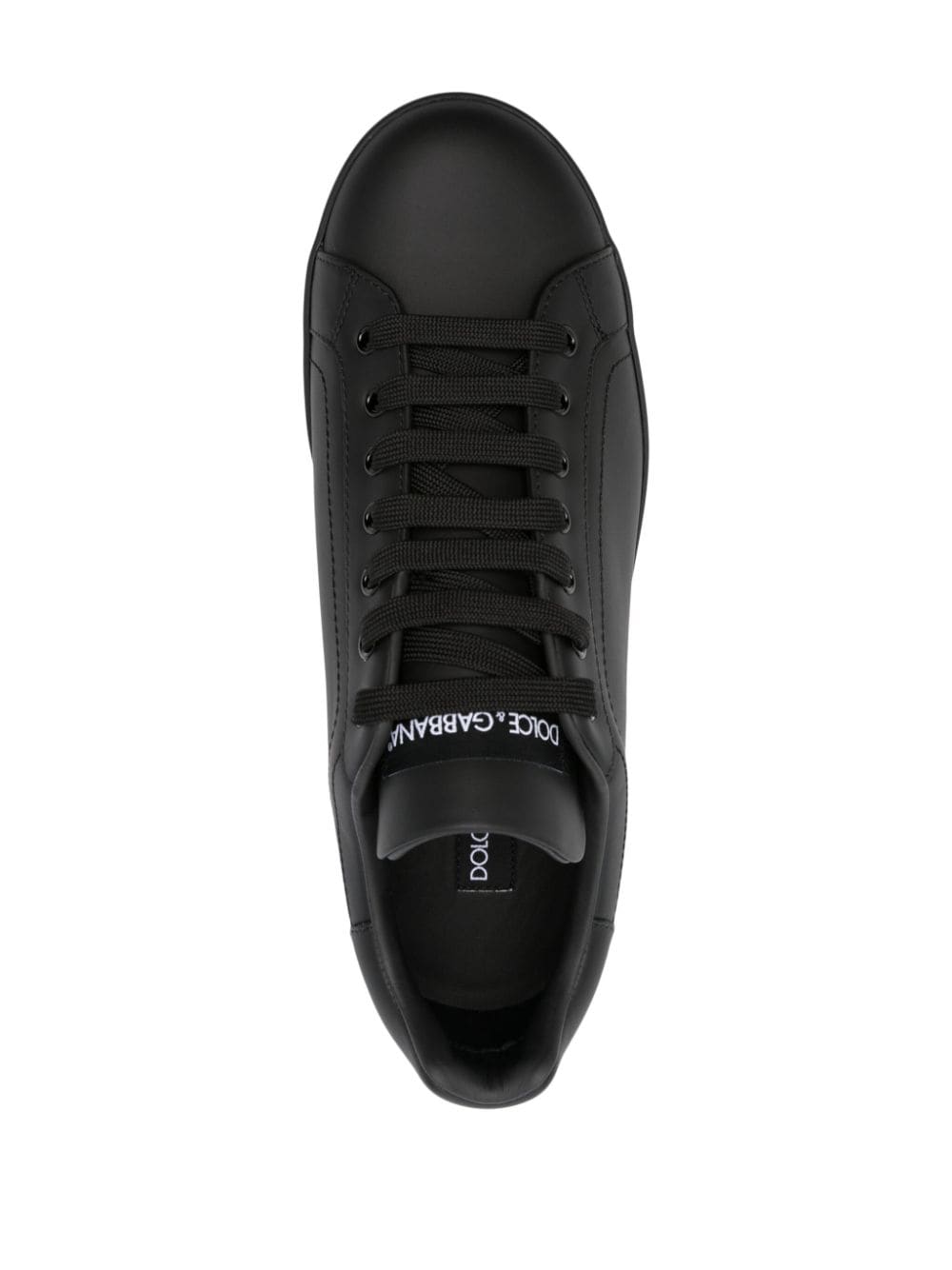 DOLCE & GABBANA Portofino Leather Sneakers for Men