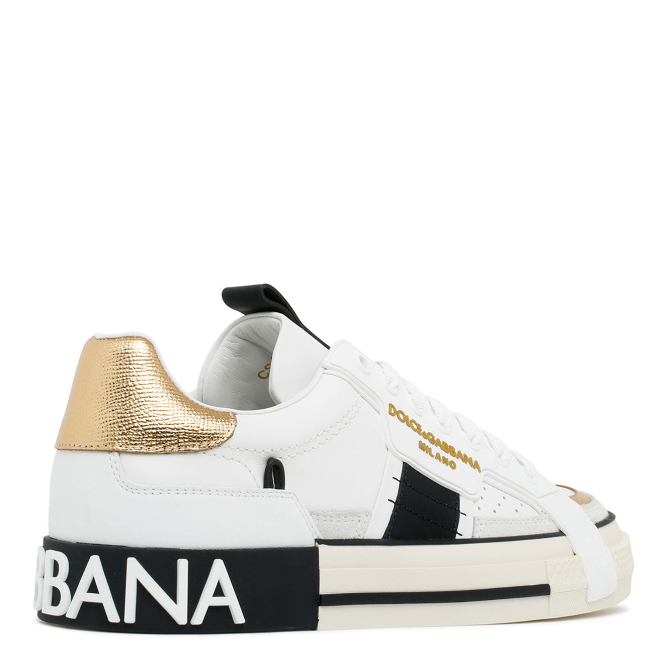 DOLCE & GABBANA Elegant Vitello Sneakers for Men