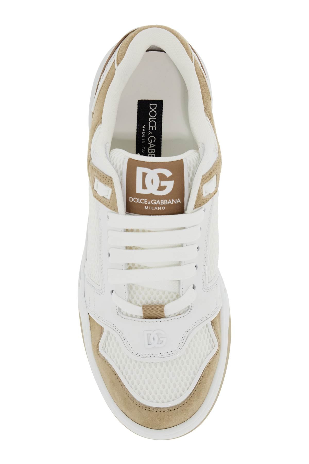 DOLCE & GABBANA New Rome Low-Top Sneakers for Men