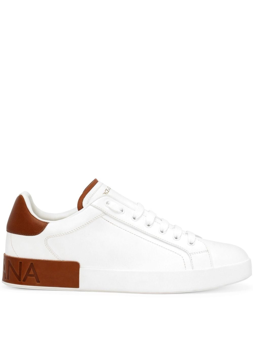 DOLCE & GABBANA Luxury Leather Sneakers for Men - FW24 Edition