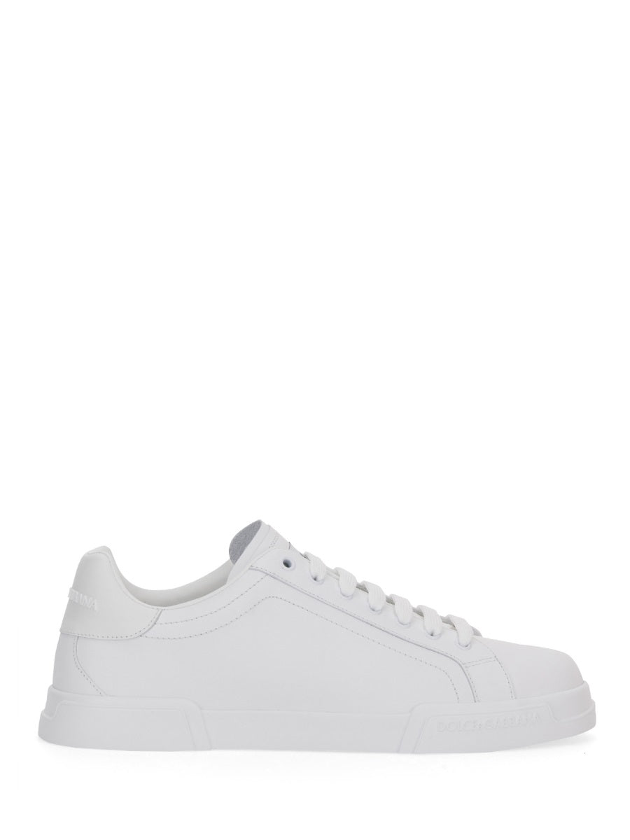 DOLCE & GABBANA Men's Leather Sneaker FW25