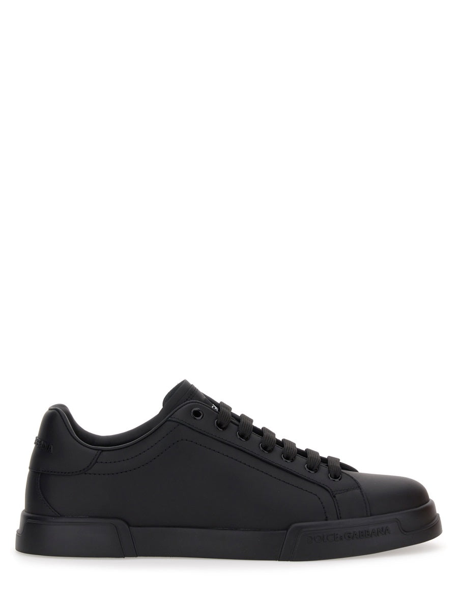 DOLCE & GABBANA Men's Nappa Leather Sneakers
