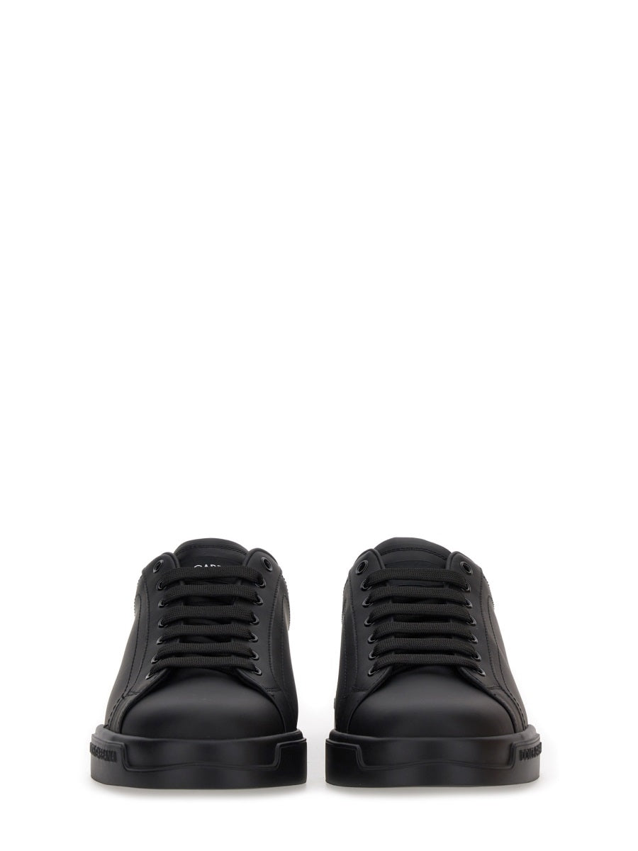 DOLCE & GABBANA Men's Nappa Leather Sneakers