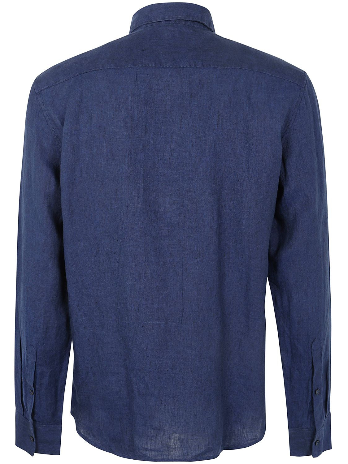 MICHAEL KORS Long Sleeve Linen Shirt for Men