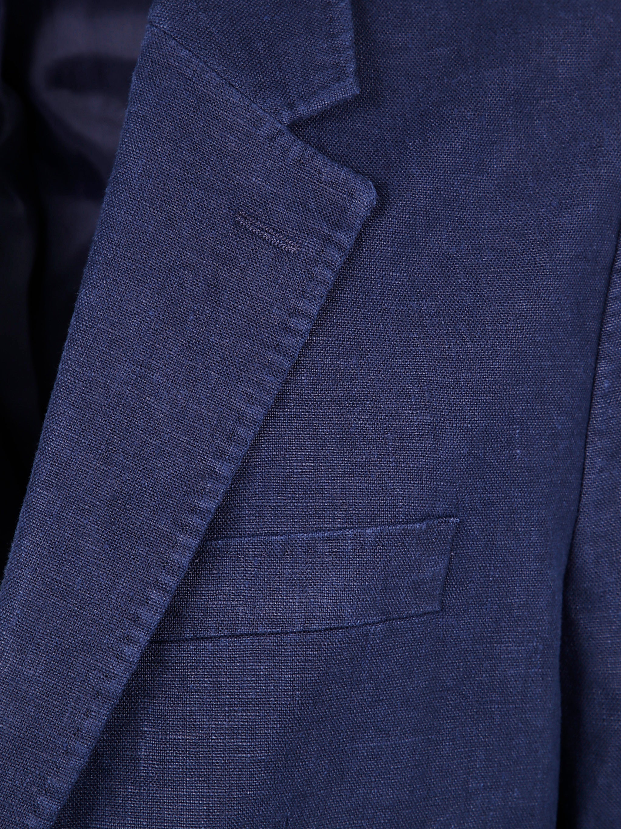 MICHAEL KORS Linen Notch Blazer for Men