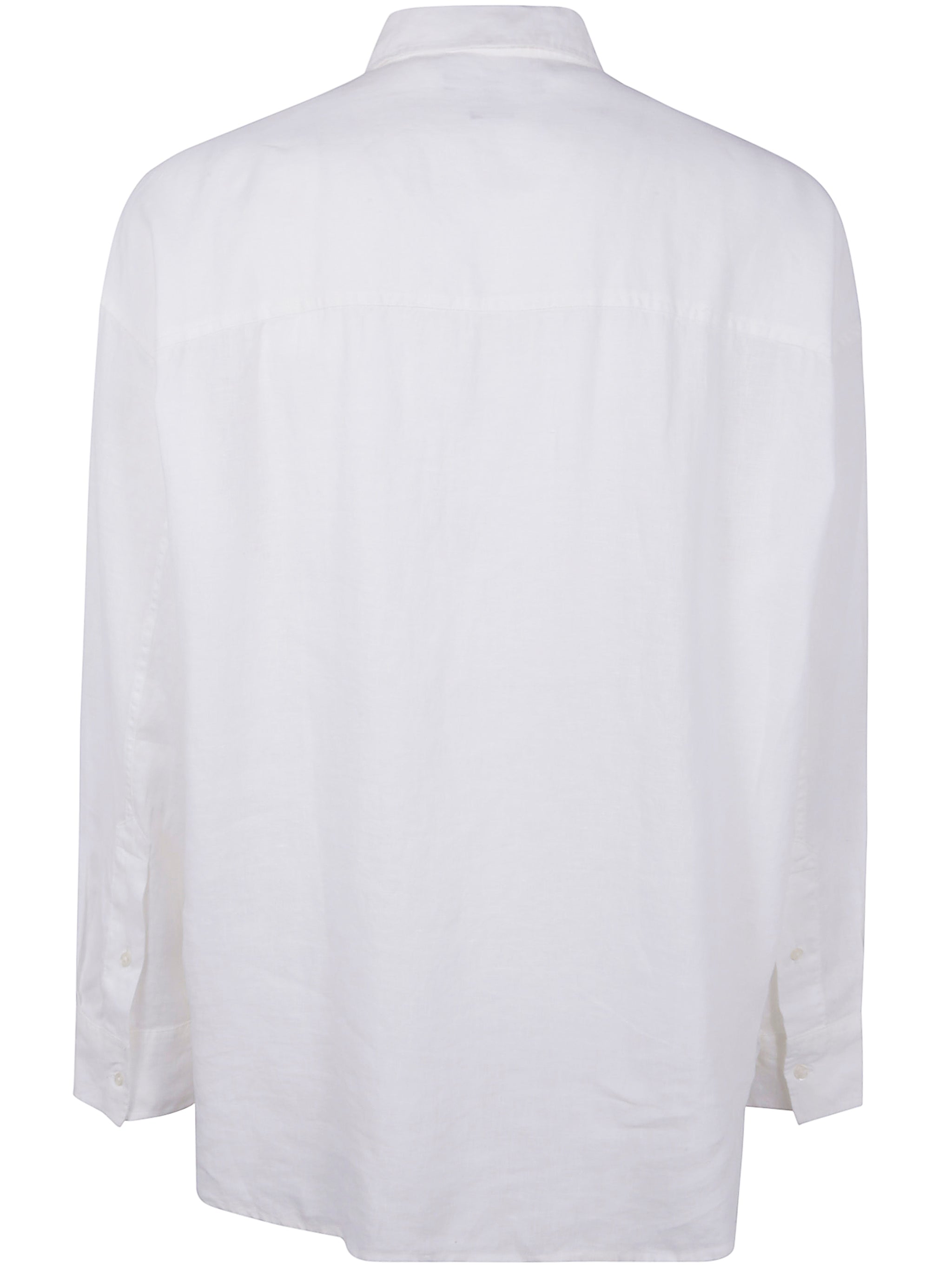 MICHAEL KORS Men's Long Sleeve Linen 2-Pocket Over Shirt