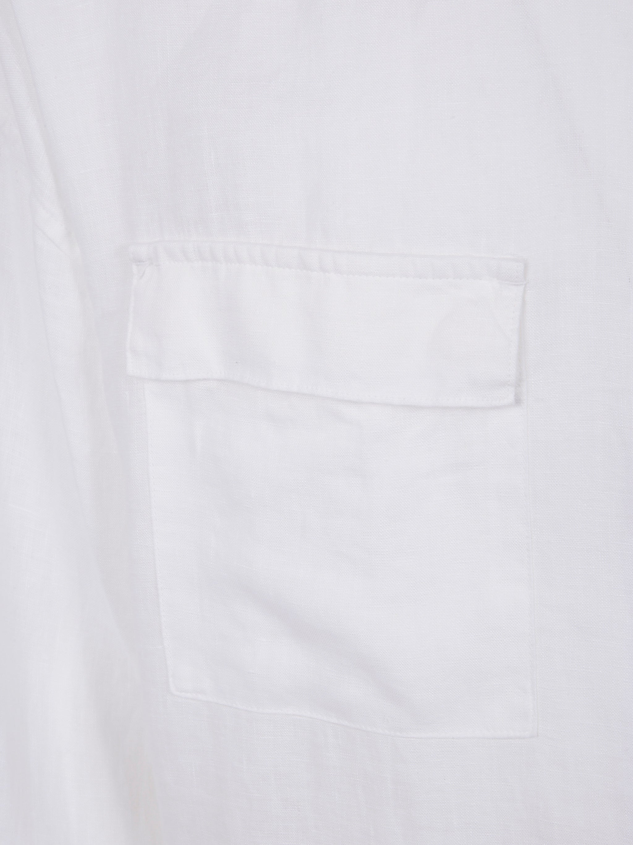 MICHAEL KORS Men's Long Sleeve Linen 2-Pocket Over Shirt