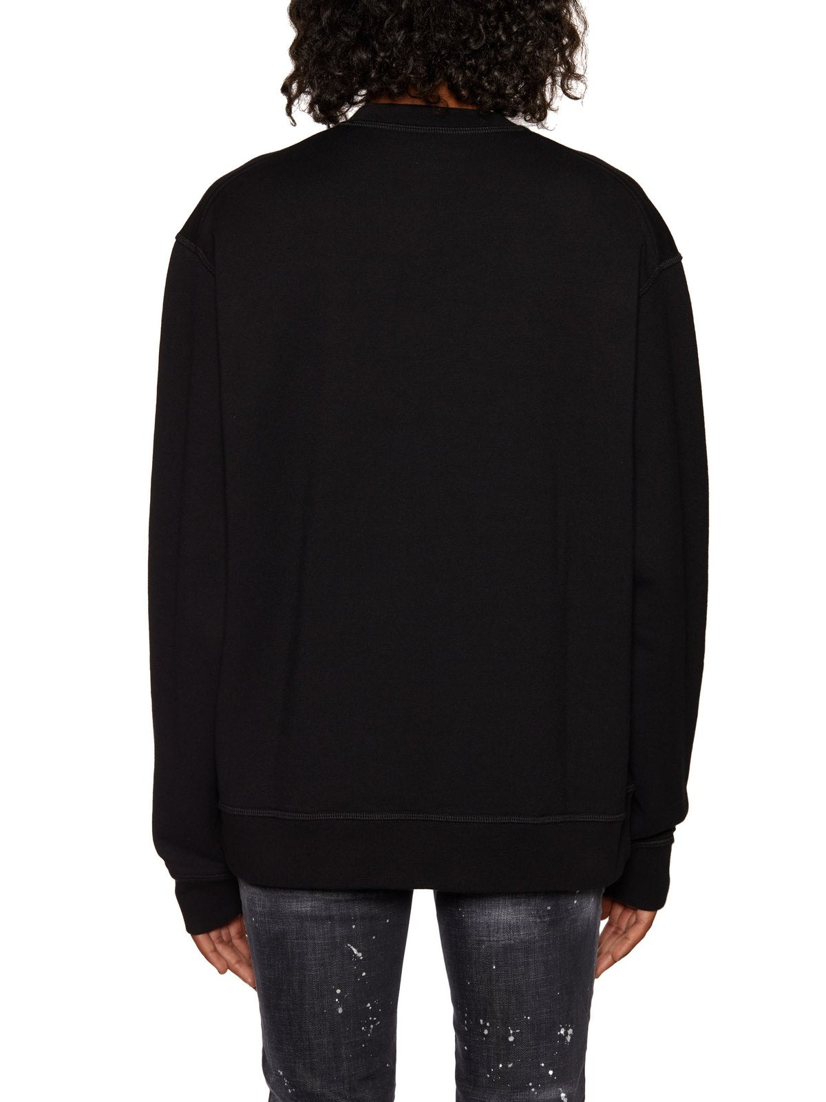 DSQUARED2 Cotton Printed Crewneck T-Shirt - Size S