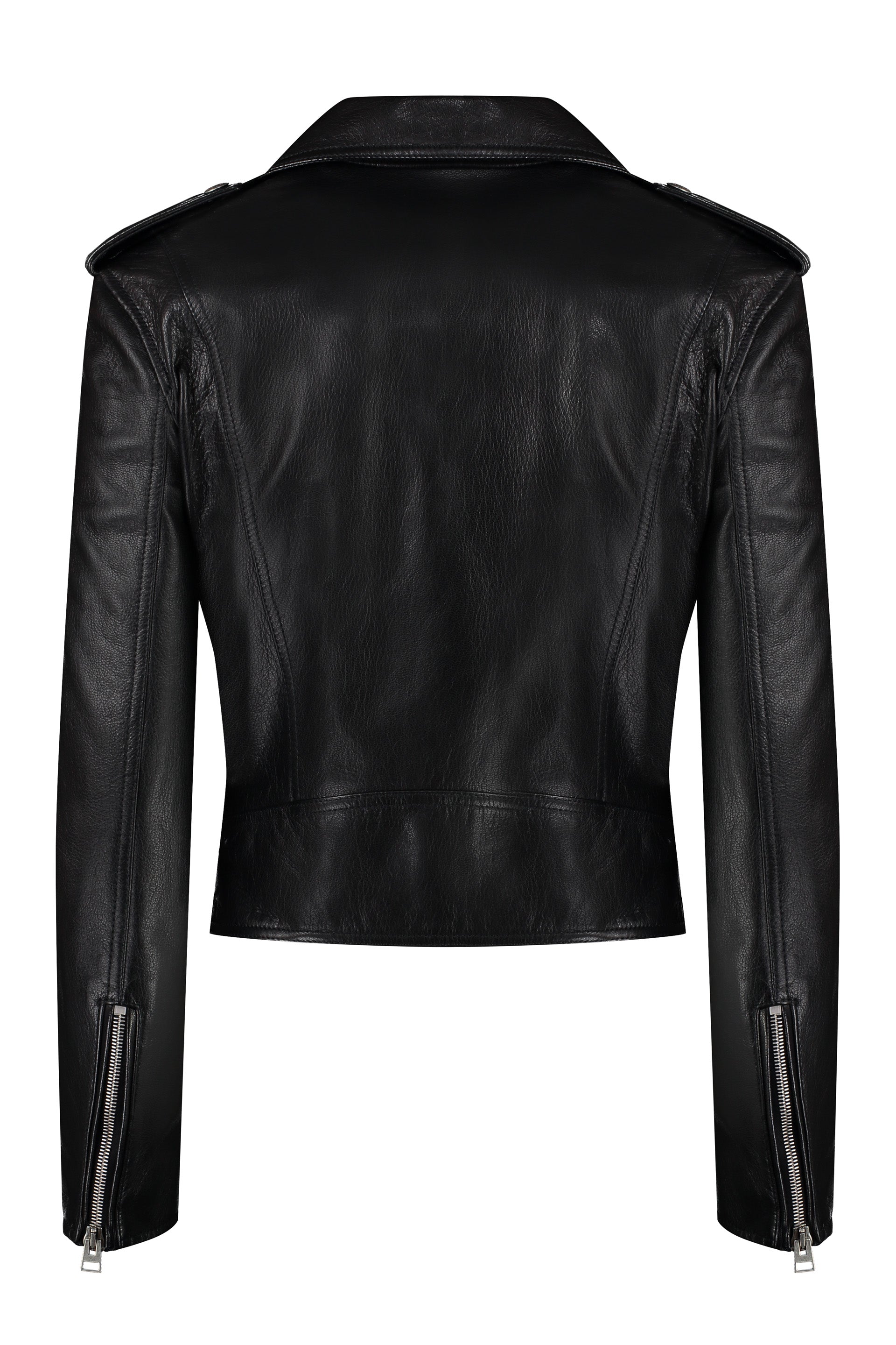 TOM FORD Leather Jacket with Lapel Collar for Women