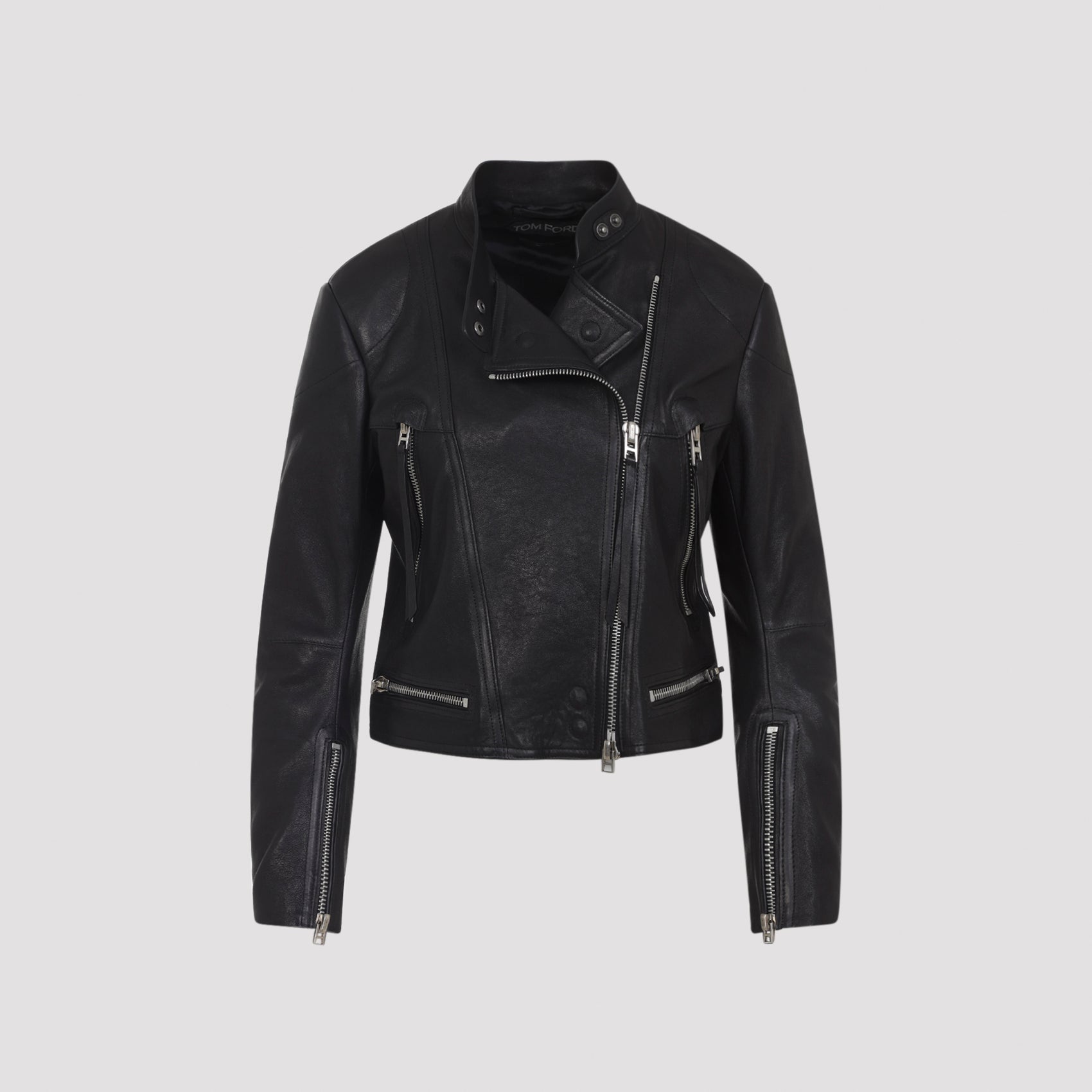 TOM FORD Lamb Leather Biker Jacket for Women