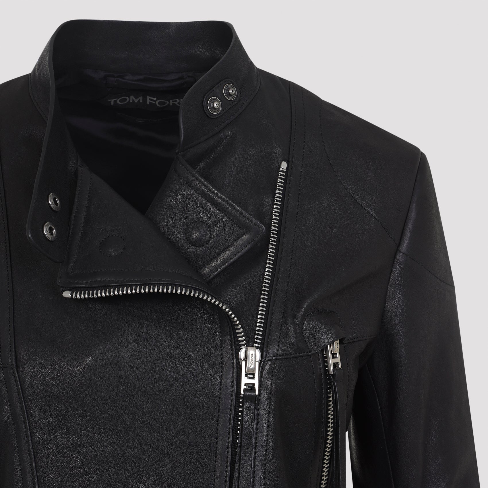 TOM FORD Lamb Leather Biker Jacket for Women