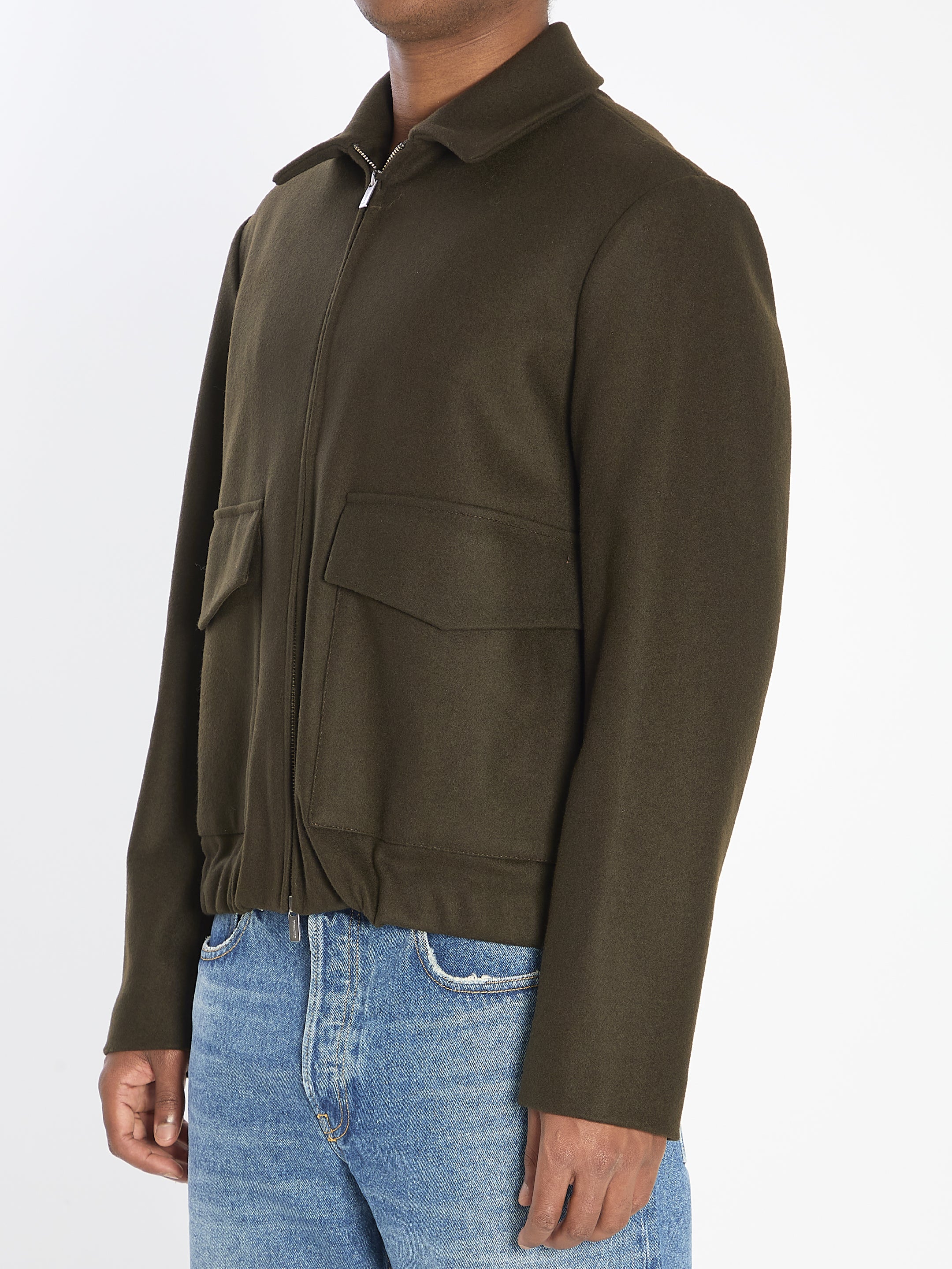 BARENA Military Wool Blend Outerwear - Size 50 IT