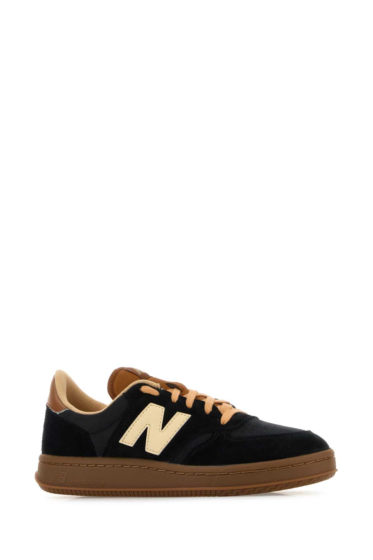 NEW BALANCE Men's Leather and Suede T500 Sneaker