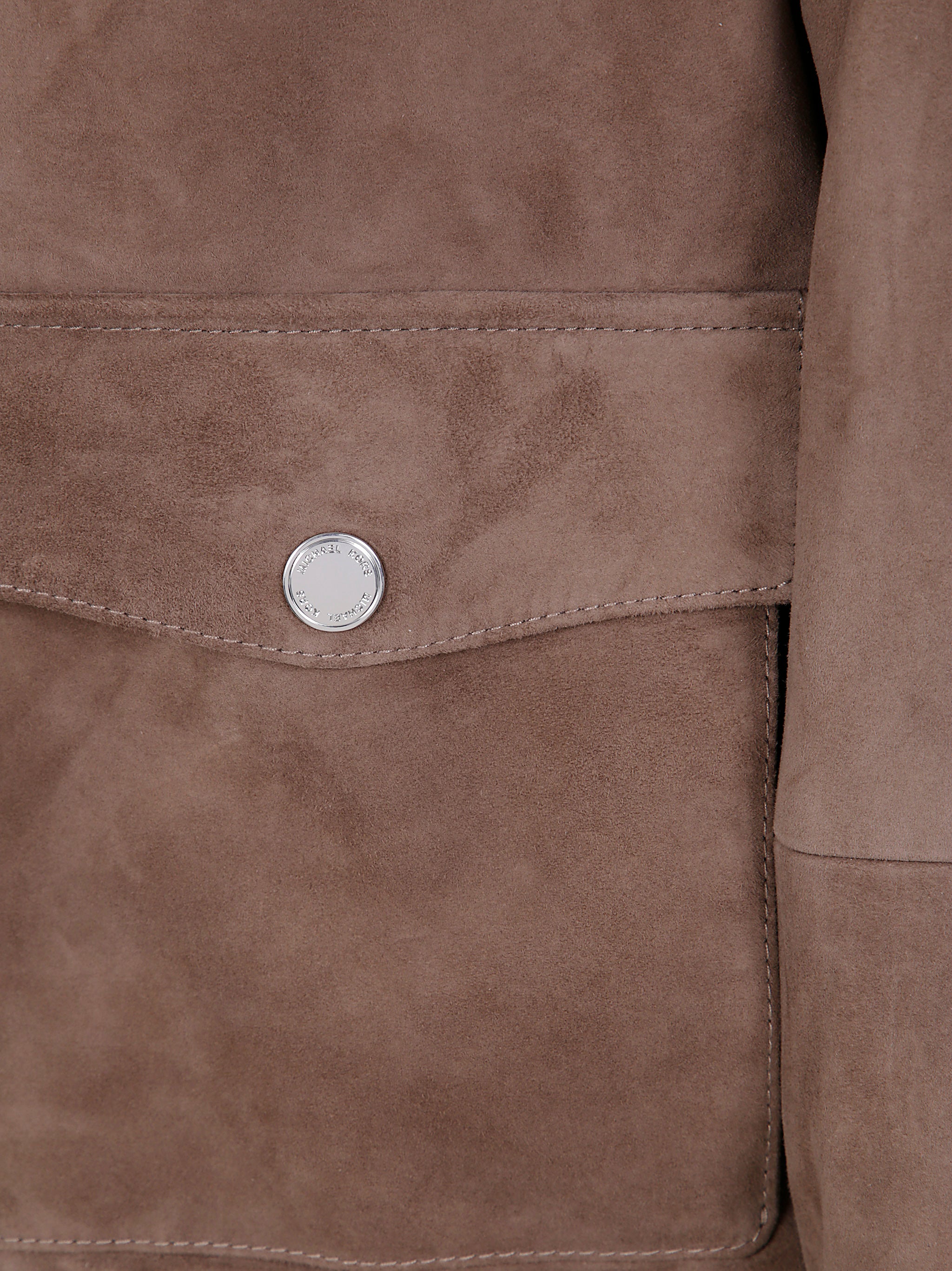 MICHAEL KORS Men's Suede Bomber Jacket