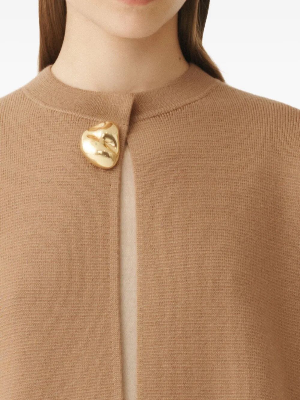 FABIANA FILIPPI Knit Jacket with Button Details