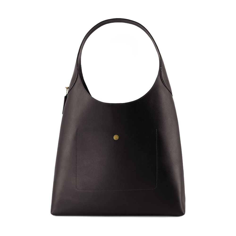 COACH Leather Handbag with Magnetic Closure and Removable Tag - 39 cm