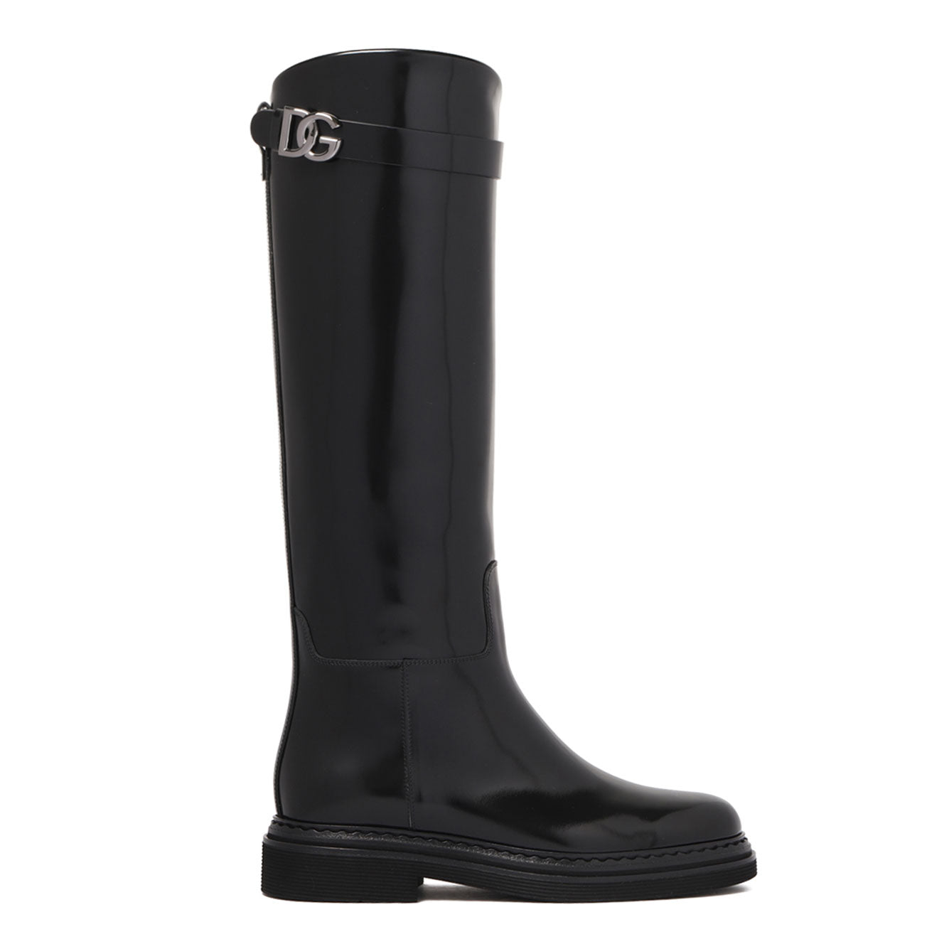DOLCE & GABBANA Chic Viscose Knee-High Boots for Women