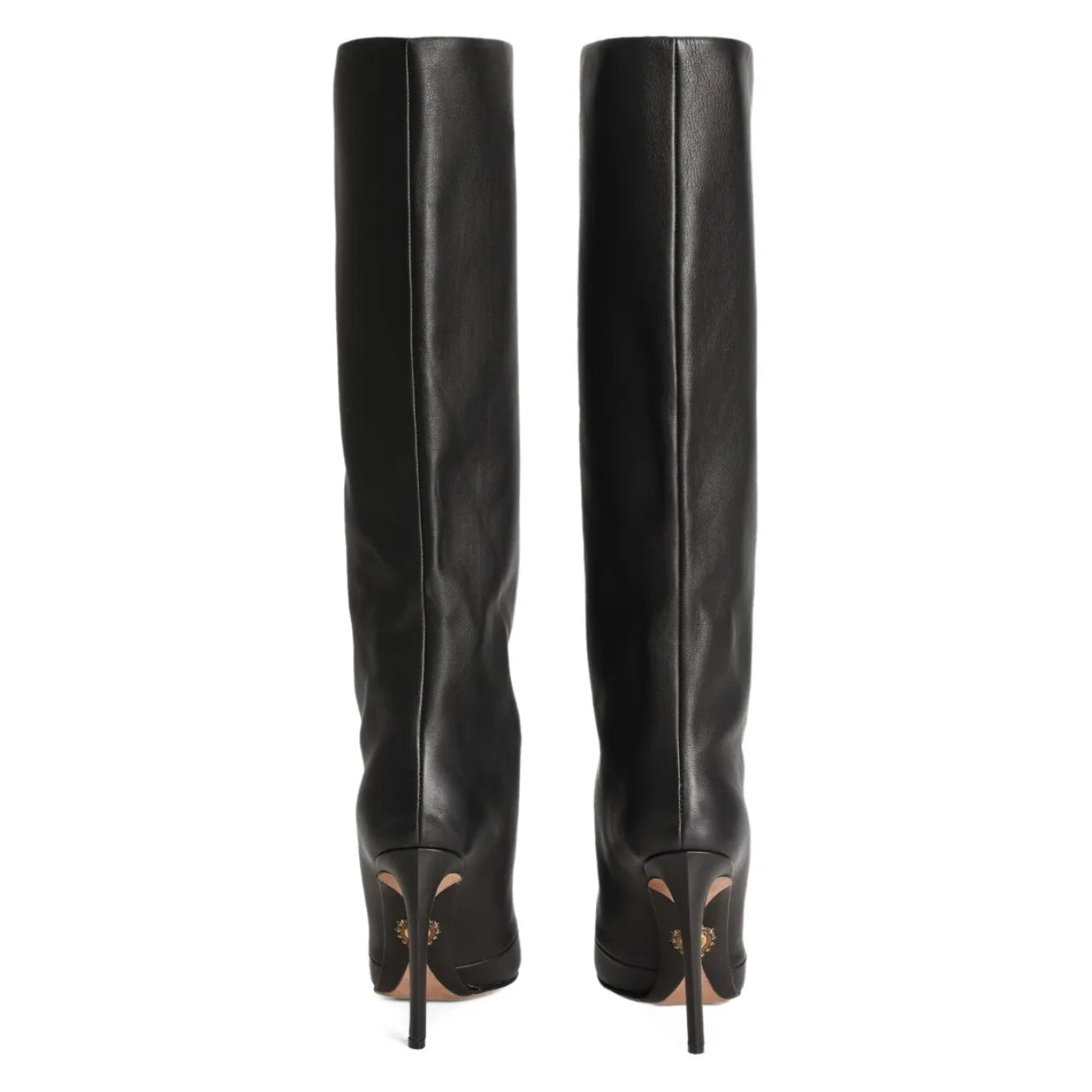 DOLCE & GABBANA 100% Leather Women's Fashion Boots