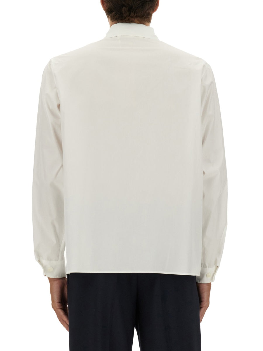MARNI Woven Cotton Shirt for Men - FW25