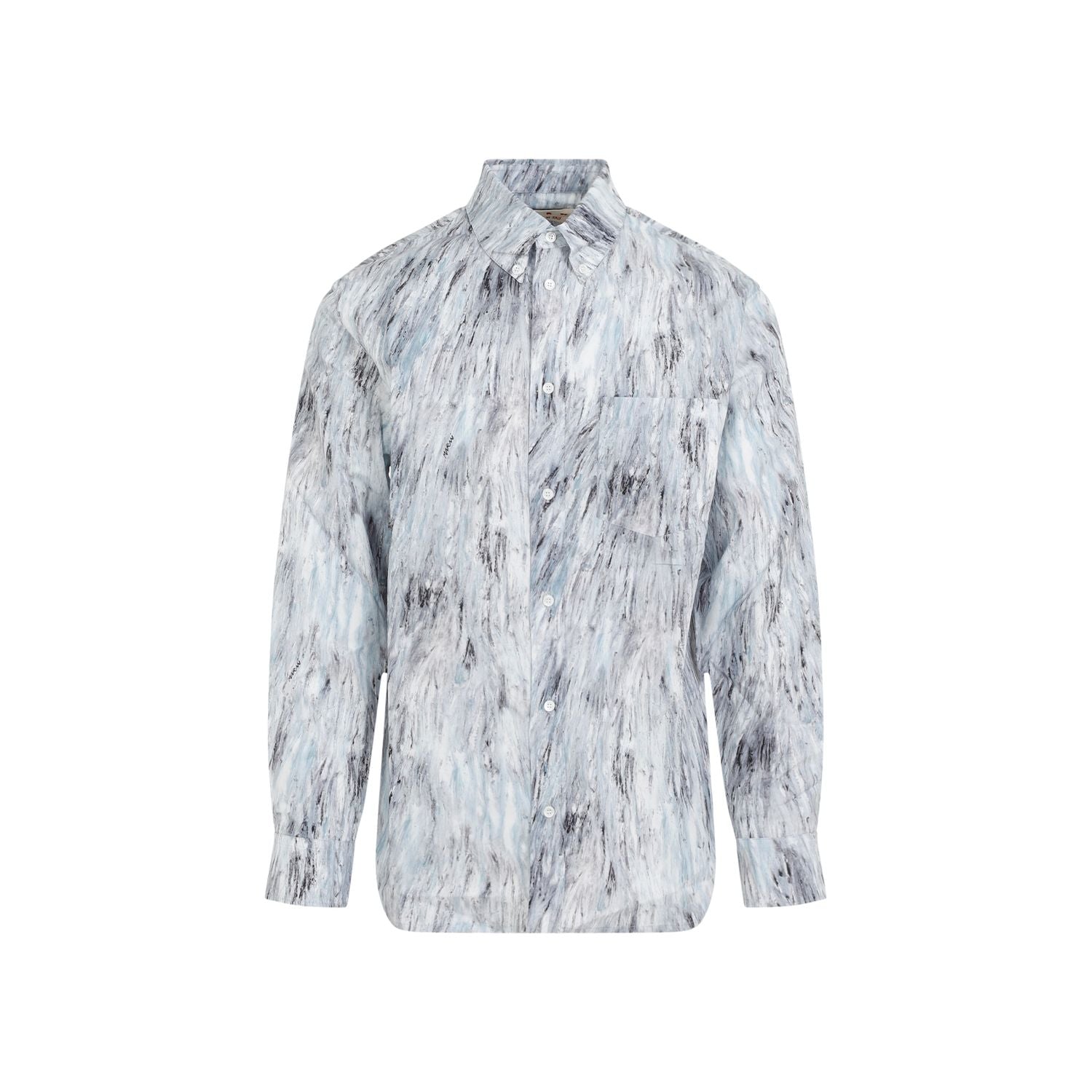 MARNI Cotton Button-Up Shirt for Men - Fall/Winter 2025