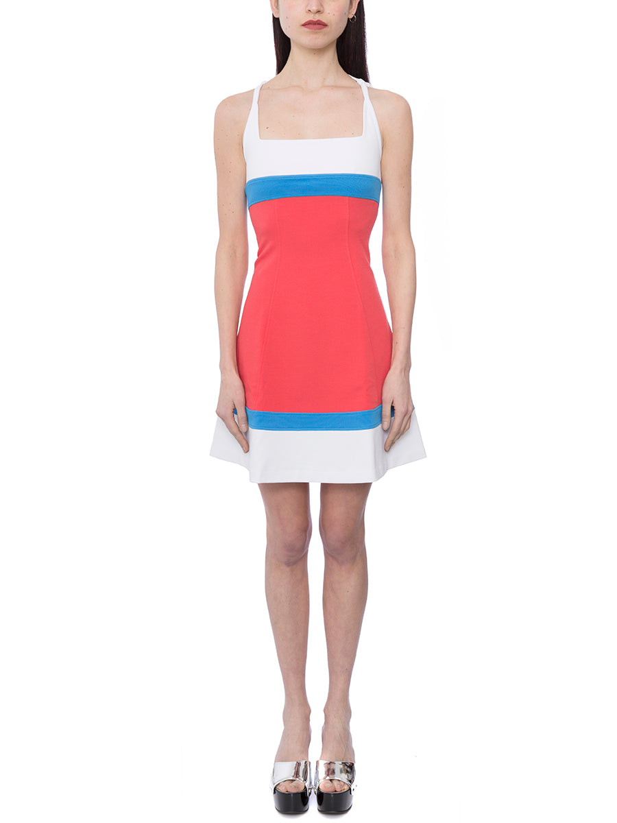 DSQUARED2 Women’s Mini Stretch Dress with Adjustable Back Neckline
