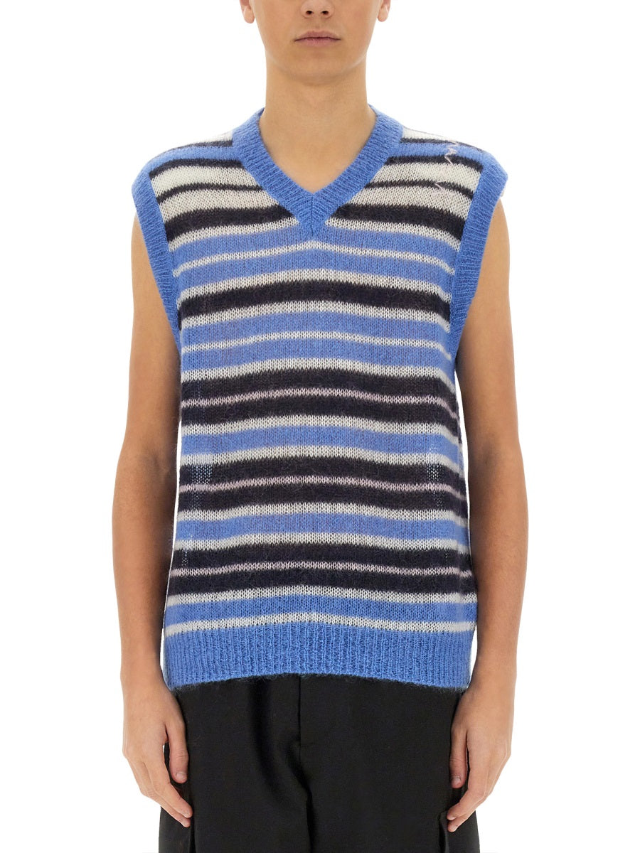 MARNI Sleeveless Jumper for Men - SS25 Collection