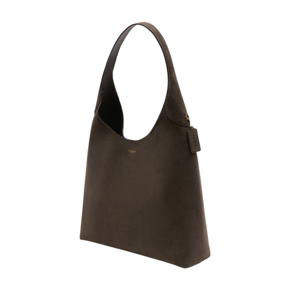 COACH Brooklyn 39 Suede Shoulder Handbag