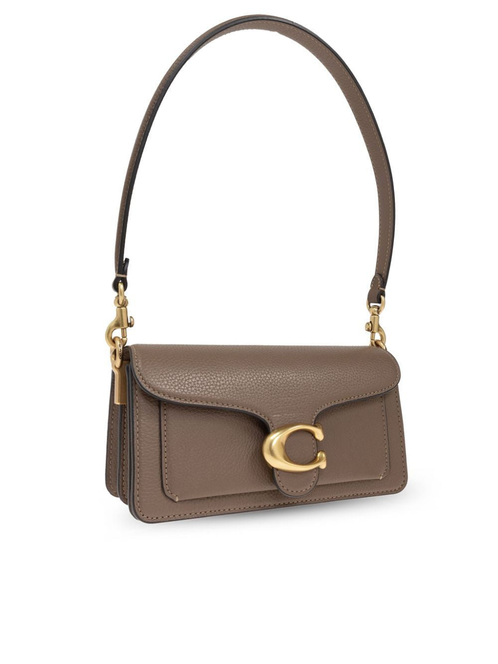 COACH Polished Pebble Leather Tabby Shoulder Bag - Mini