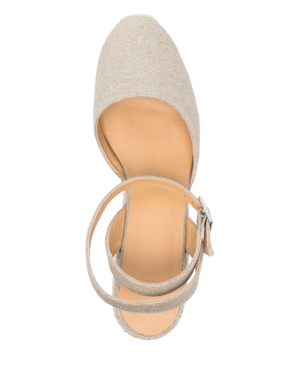 CASTAÑER Elegant Mid Wedge Espadrilles with Ankle Strap
