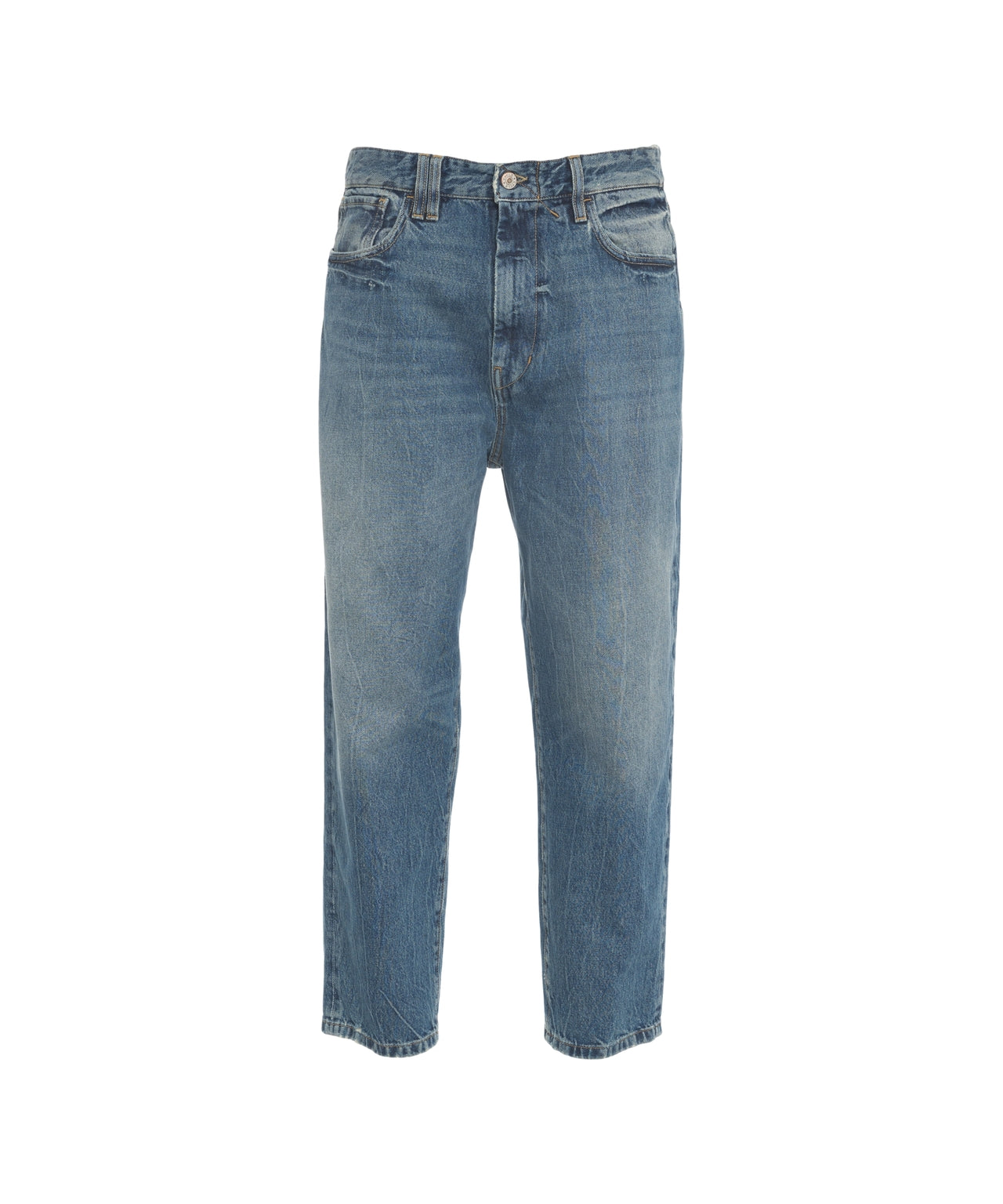 CYCLE Classic Fit Straight Cut Jeans