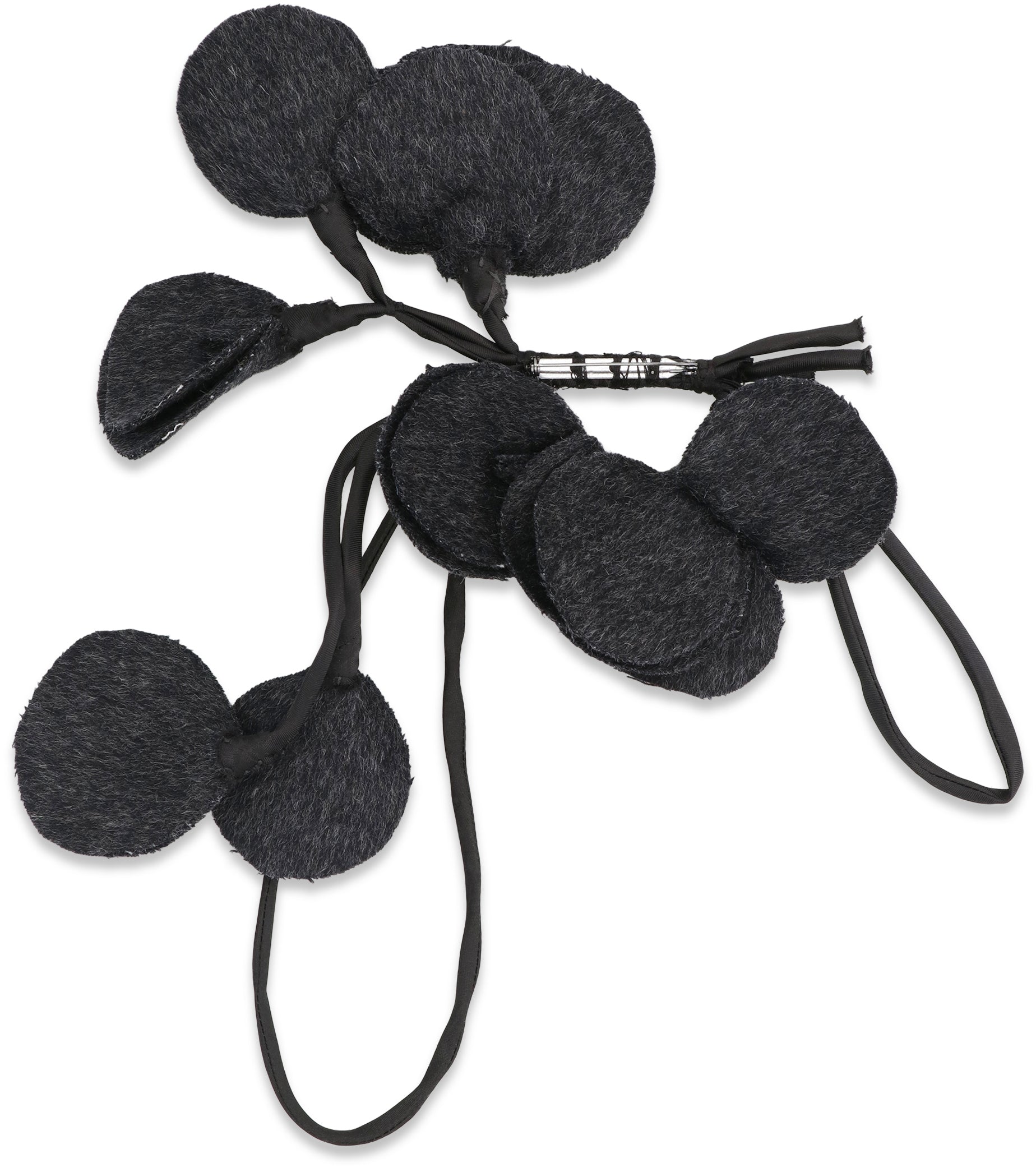 PAROSH Elegant Wool Leak Brooch - 21 cm