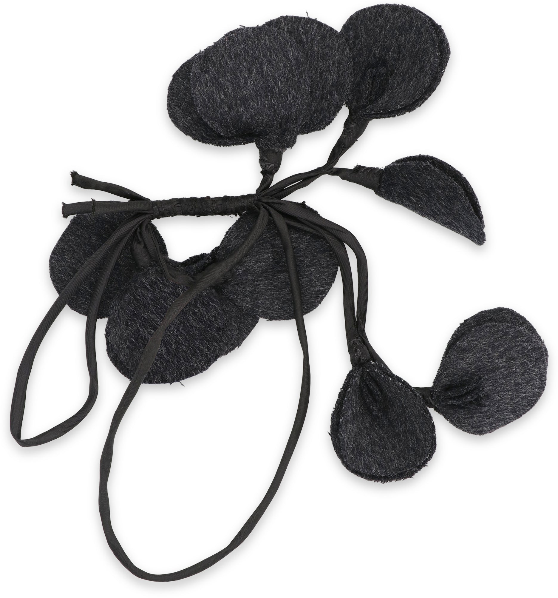 PAROSH Elegant Wool Leak Brooch - 21 cm
