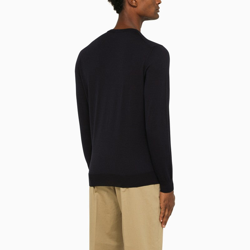 DRUMOHR Classic Wool Crew-Neck Sweater - Regular Fit