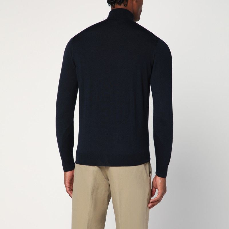 DRUMOHR Men's Wool Turtleneck Sweater