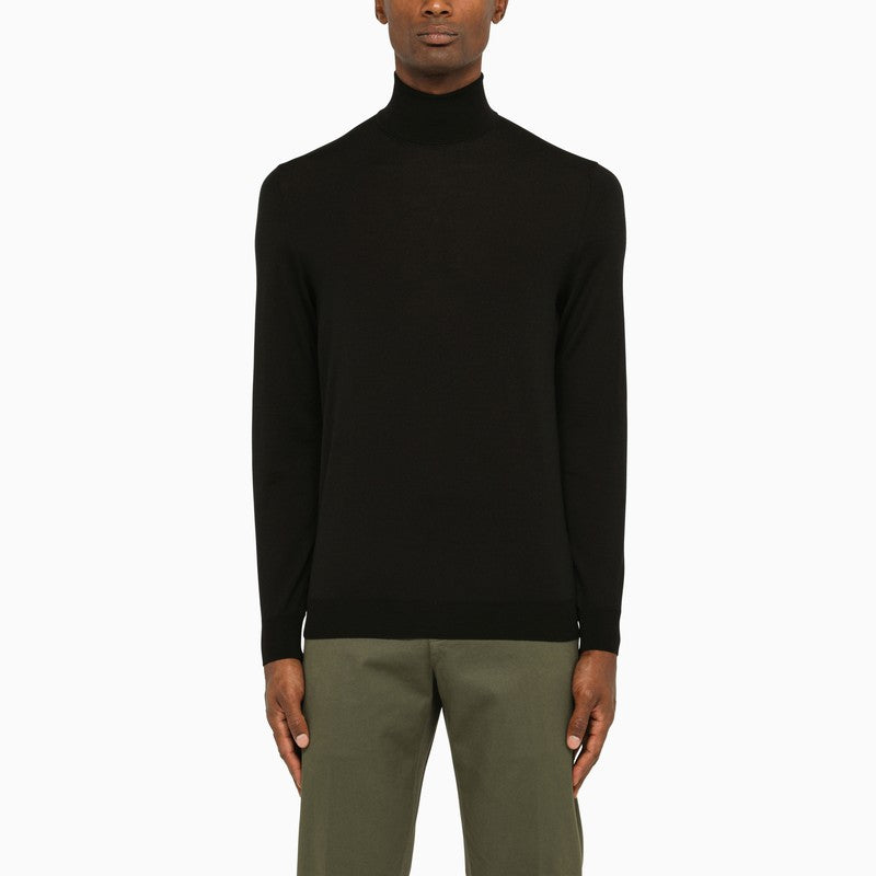 DRUMOHR Classic Wool Turtleneck Sweater for Men