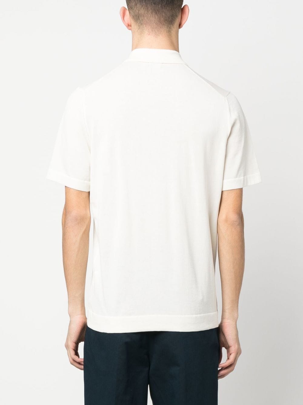 DRUMOHR Short Sleeves Polo with Buttons for Men