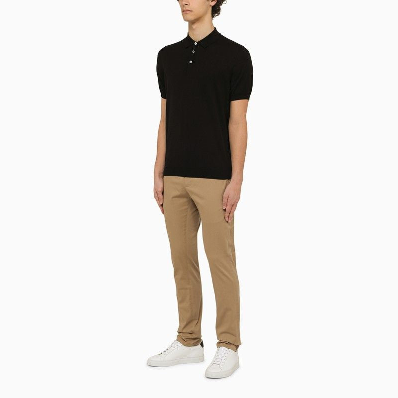 DRUMOHR Classic Cotton Polo Shirt for Men - SS25