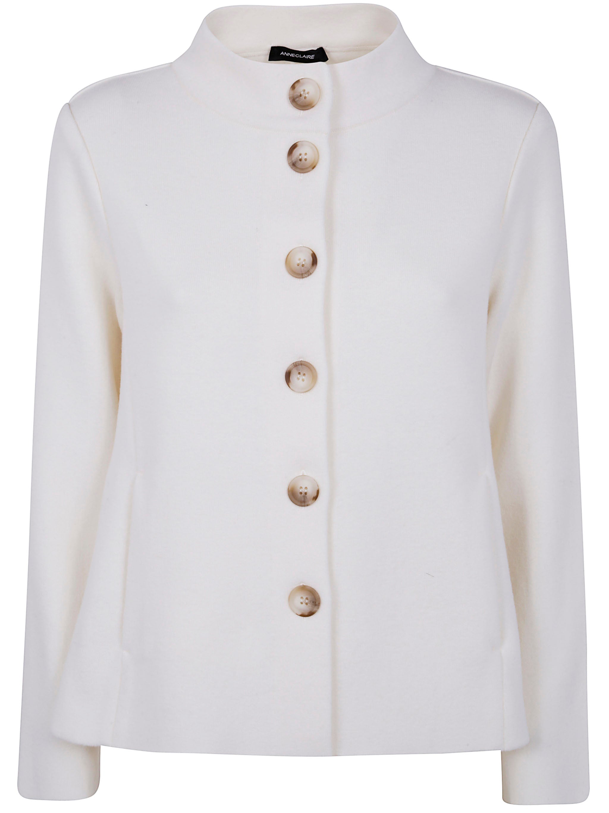 ANNECLAIRE Women's Wool & Cashmere Knit Fabric Jacket