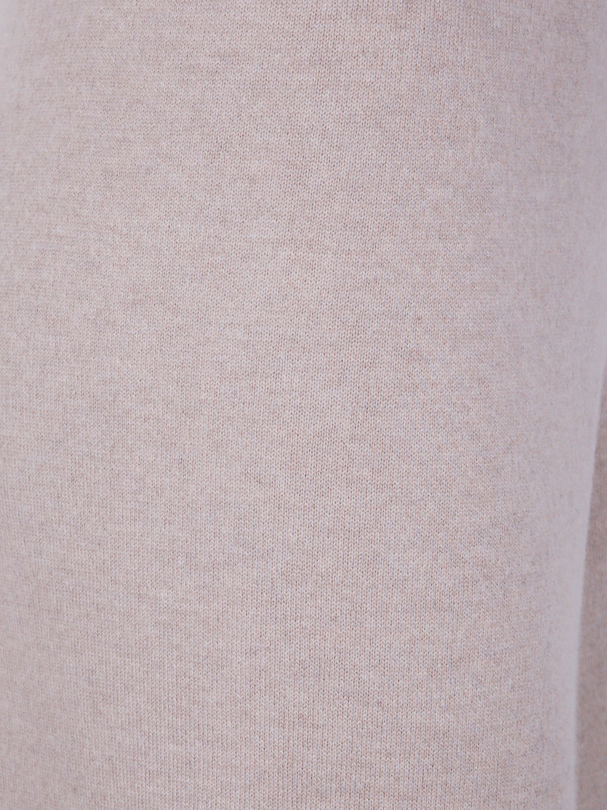 ANNECLAIRE Wool & Cashmere Knit Fabric Pants