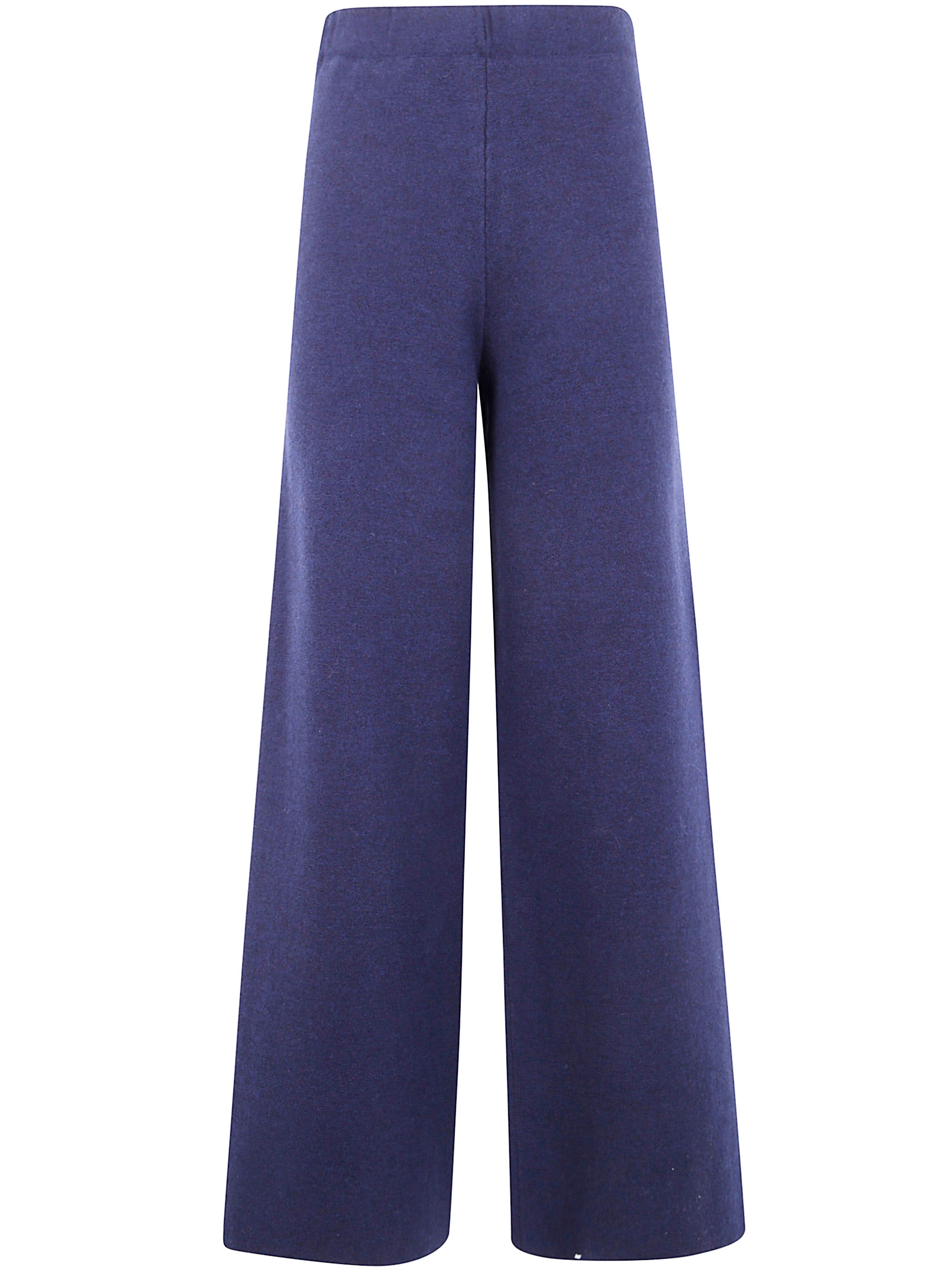 ANNECLAIRE Wool & Cashmere Knit Fabric Pants