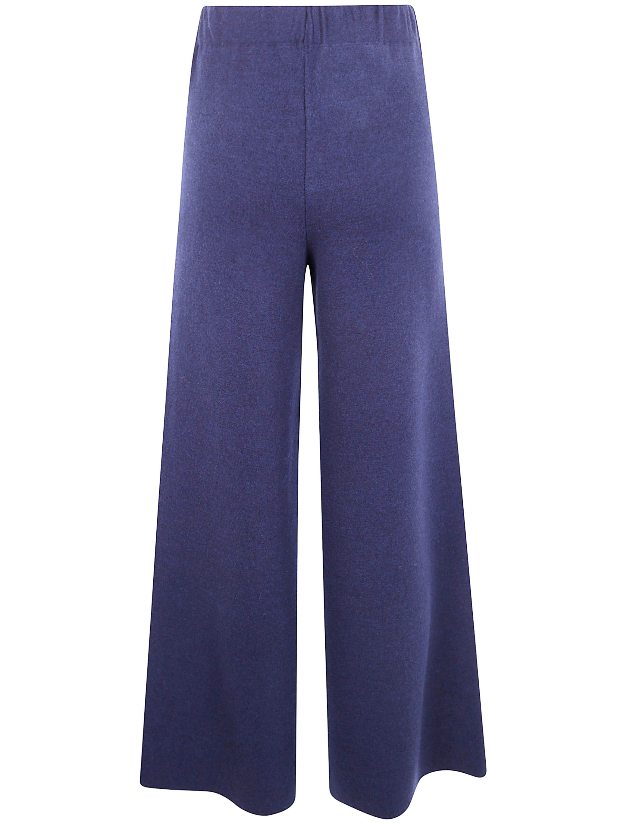 ANNECLAIRE Wool & Cashmere Knit Fabric Pants