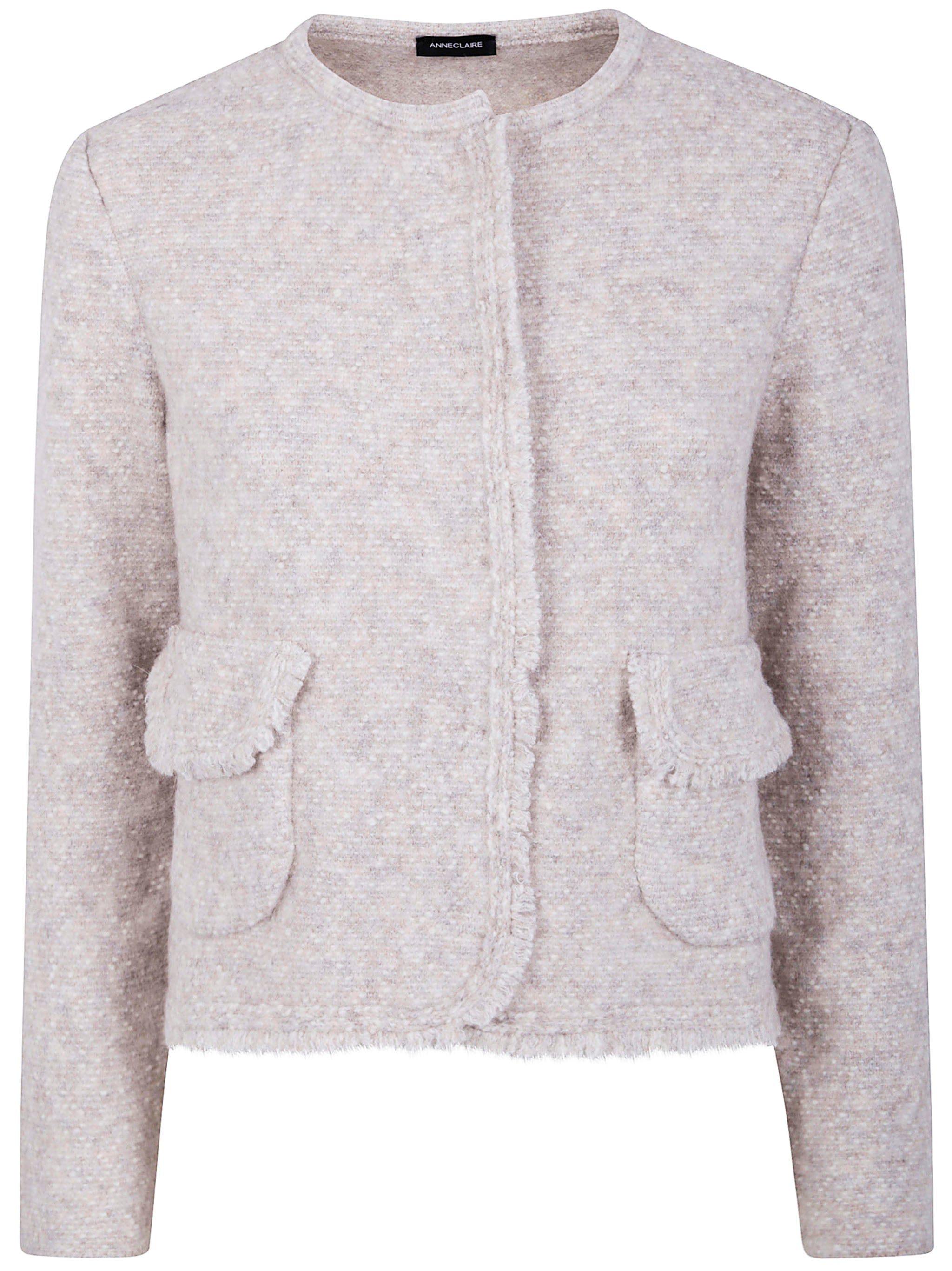 ANNECLAIRE Fancy Knit Jacket for Women