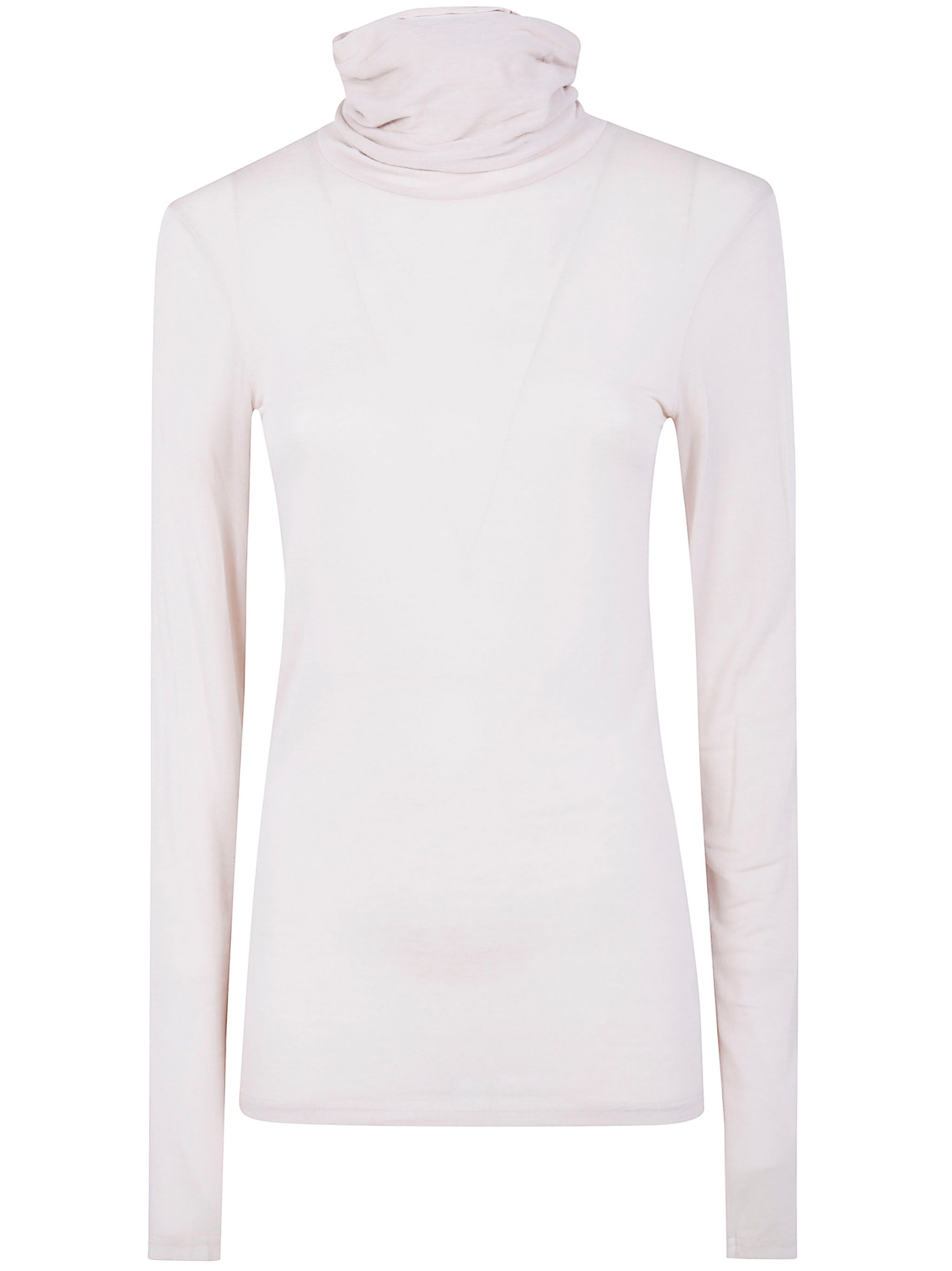 ANNECLAIRE Modal & Cashmere Women's Turtleneck T-Shirt