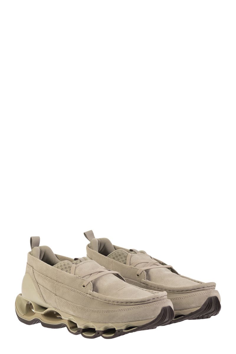 MIZUNO Wave Prophecy Suede Trainers