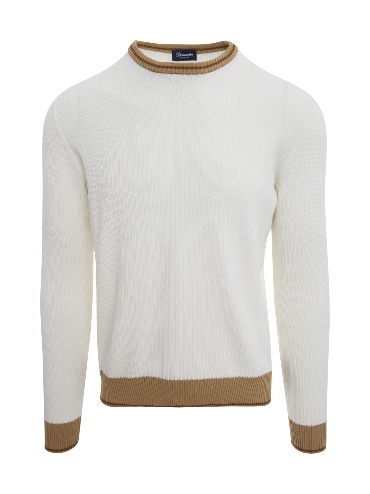 DRUMOHR Ribbed Sweater - Men’s Lightweight Knitwear