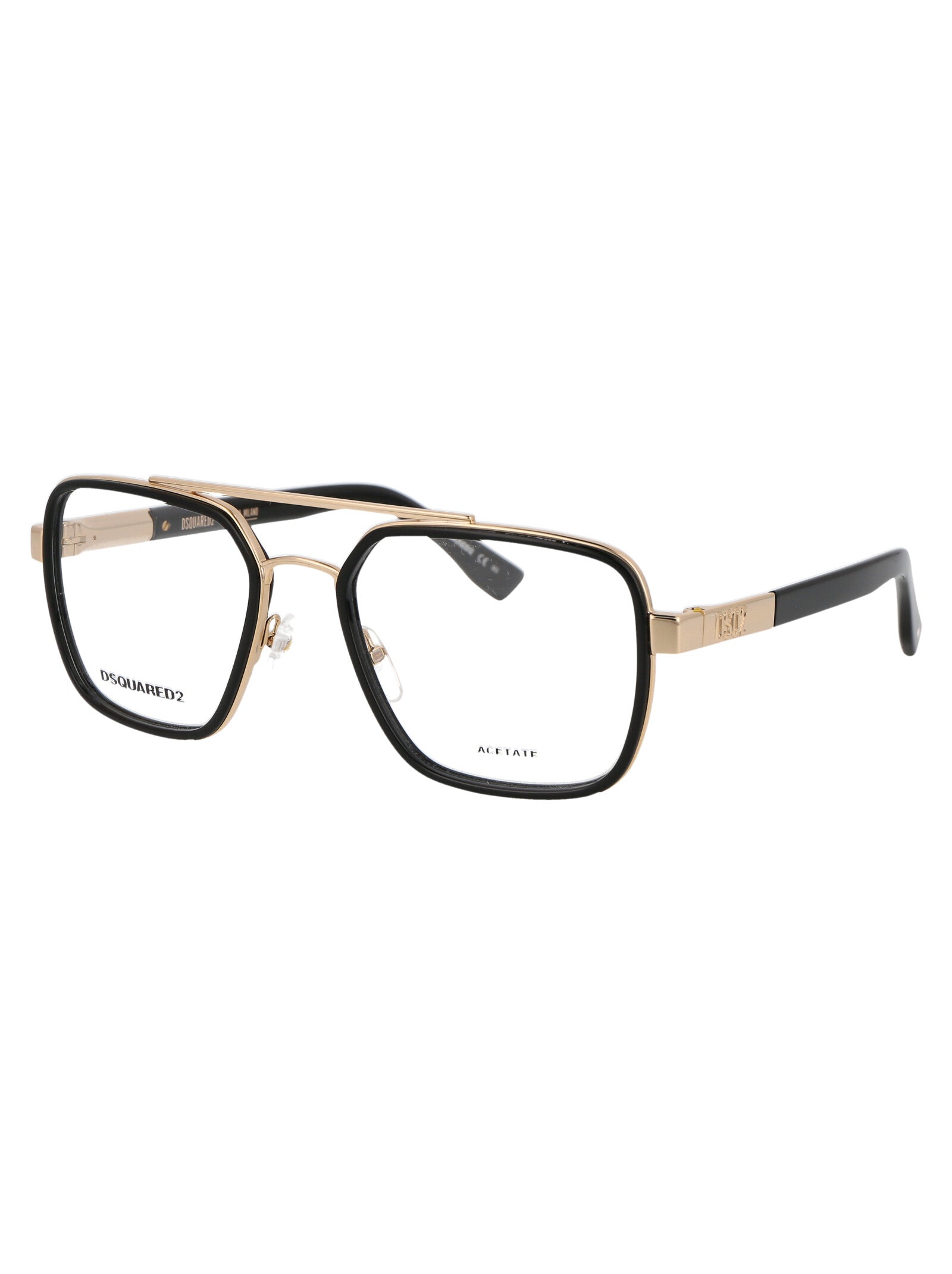 DSQUARED2 Modern Metal Optical Glasses for Men