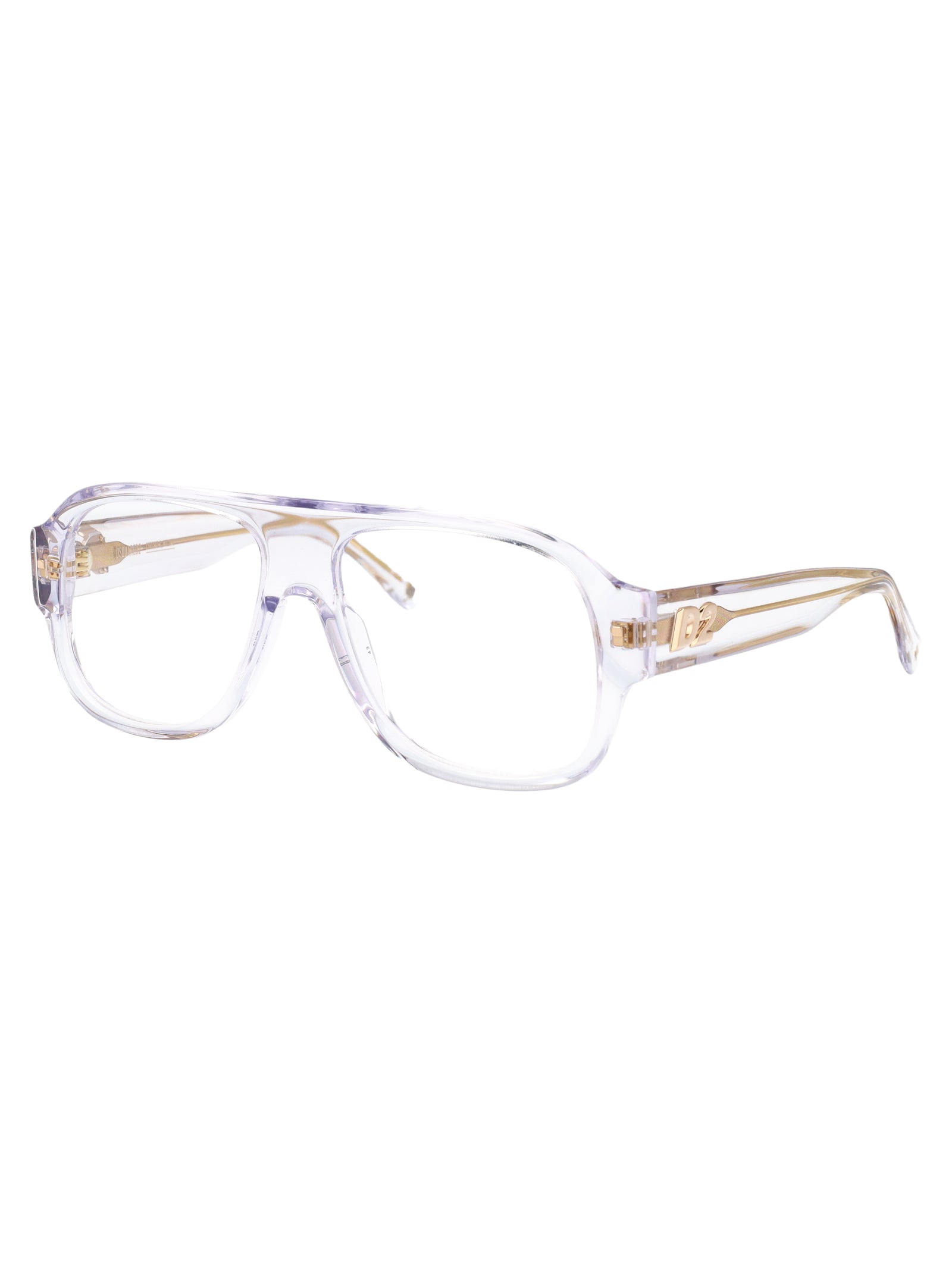 DSQUARED2 Crystal Acetate Optical Glasses for Men